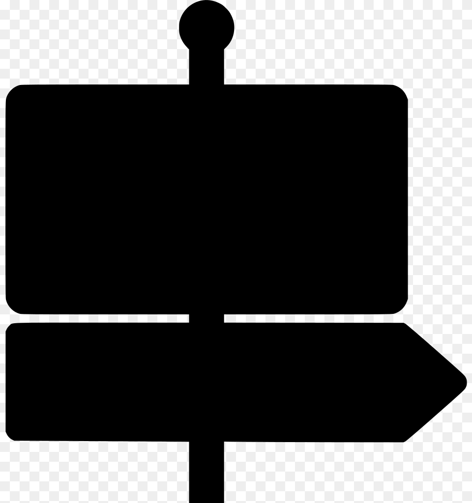 Blank Street Signs Svg, Gray Png Image
