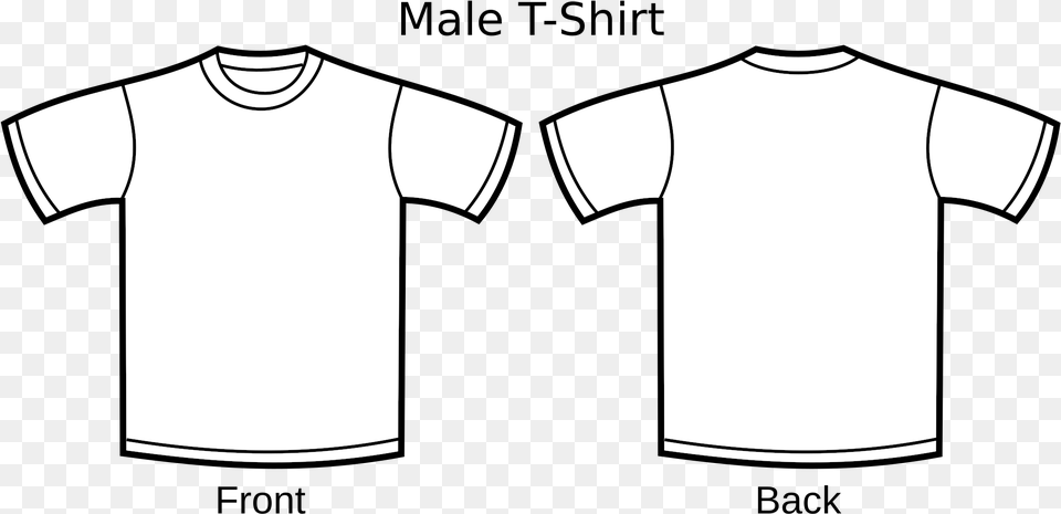Blank T T Shirt Drawing Designs, Clothing, T-shirt Free Png