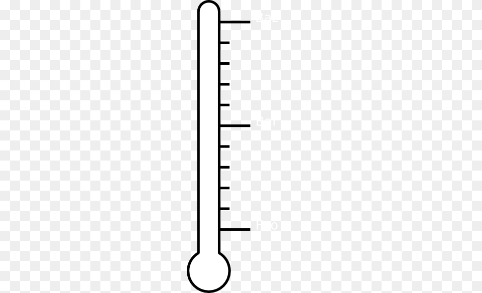 Blank Thermometer Clip Art, Chart, Plot Free Png
