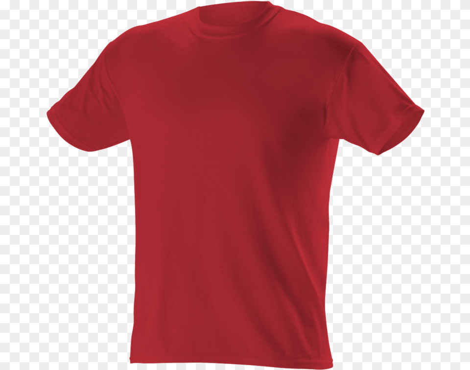 Blank Tshirt Bella Canvas 3001c Red, Clothing, T-shirt Free Transparent Png