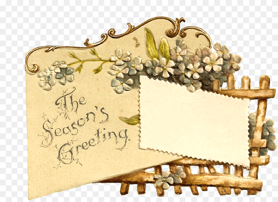 Blank Vintage Label Download Seasons Greetings Vintage, Envelope, Greeting Card, Mail, Text Free Transparent Png