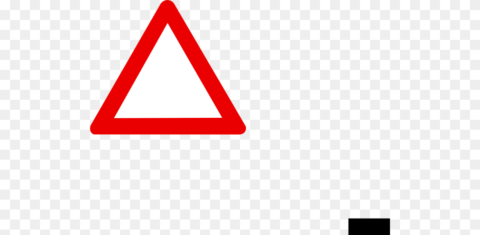 Blank Warning Sign Clip Art, Triangle, Symbol, Road Sign Png