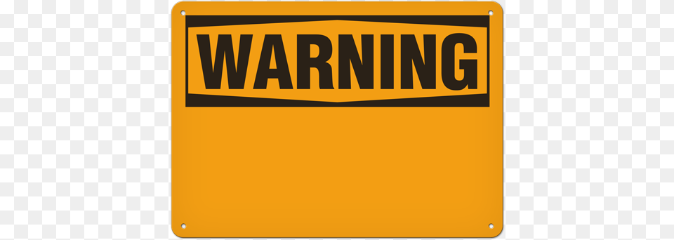 Blank Warning Sign Hwy Warning Sign Blank, License Plate, Symbol, Transportation, Vehicle Png Image