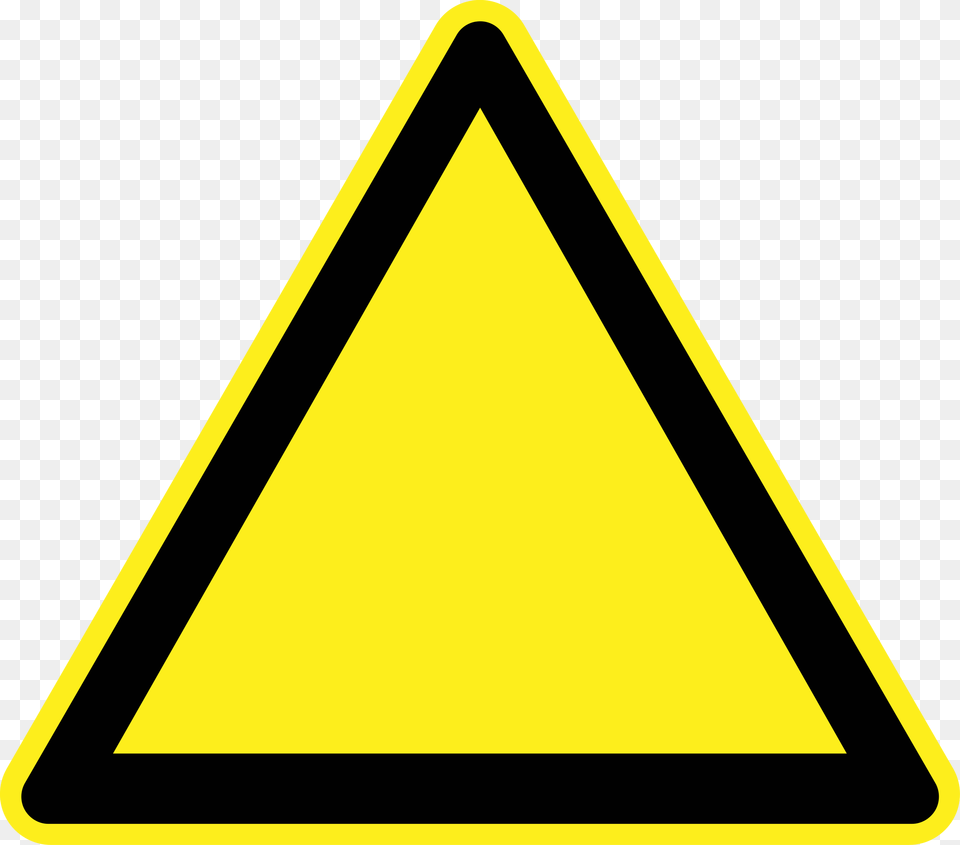 Blank Warning Sign Icons, Symbol, Triangle, Road Sign Free Png