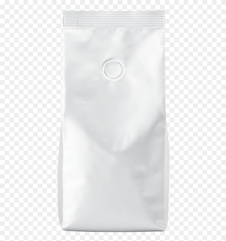 Blank White Flexible Coffee Packaging With Degassing Active Shirt, Bag, White Board Png