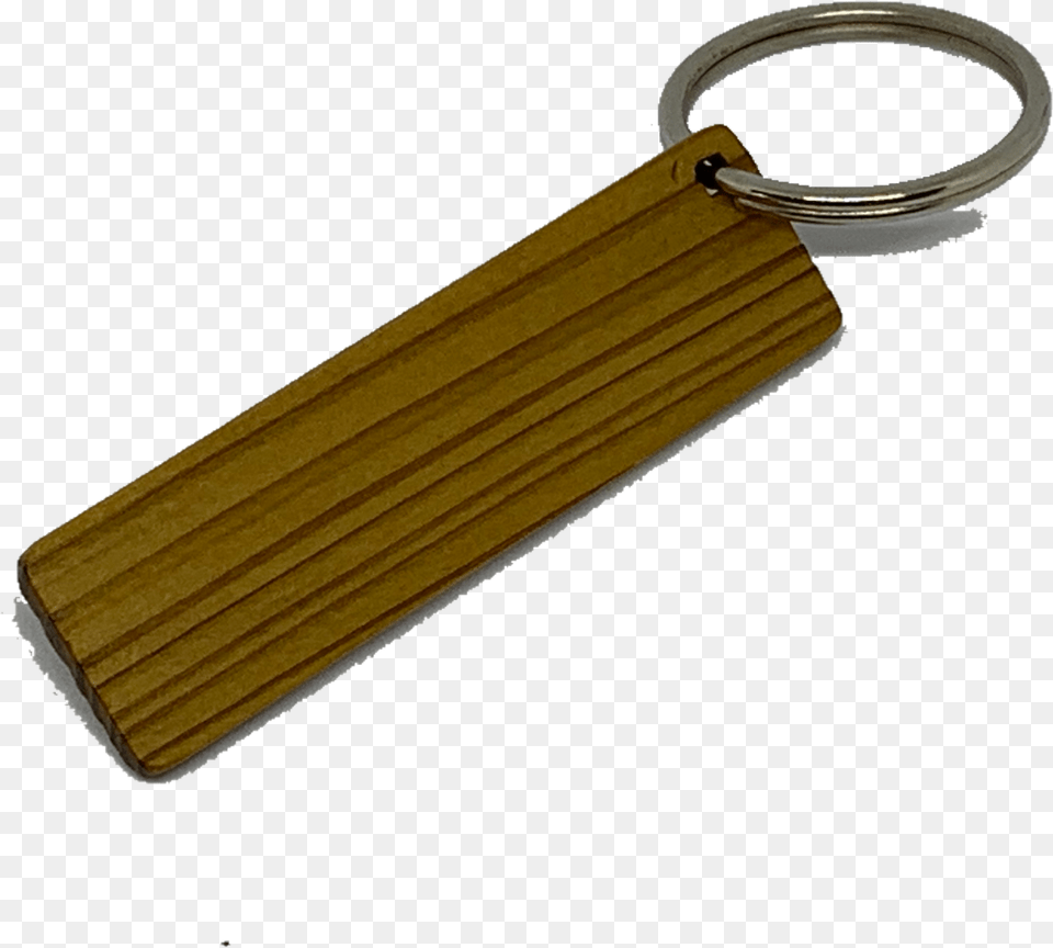 Blank Wooden Key Chain Tag Long Thin Rectangle Keychain, Blade, Razor, Weapon Free Transparent Png