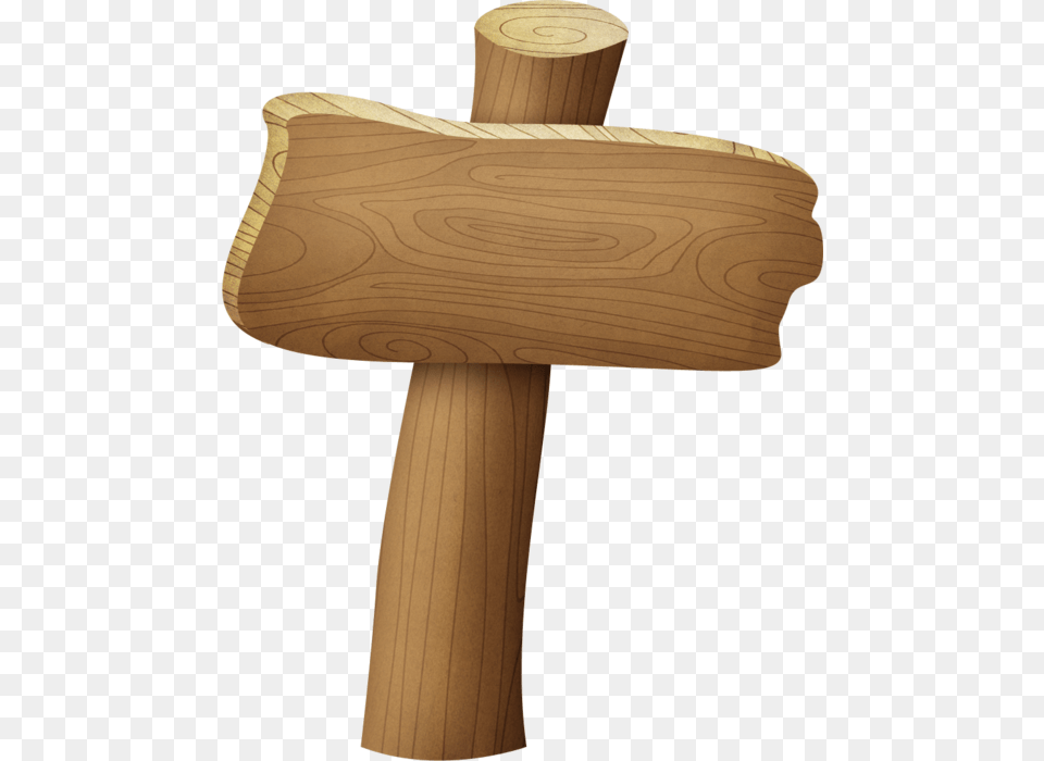 Blank Wooden Sign Clipart Wooden Sign, Device, Hammer, Tool, Mallet Png Image