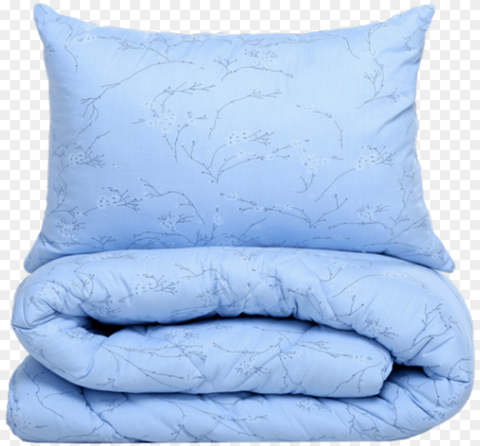 Blanket And Pillow Transparent Background, Cushion, Home Decor, Person Free Png