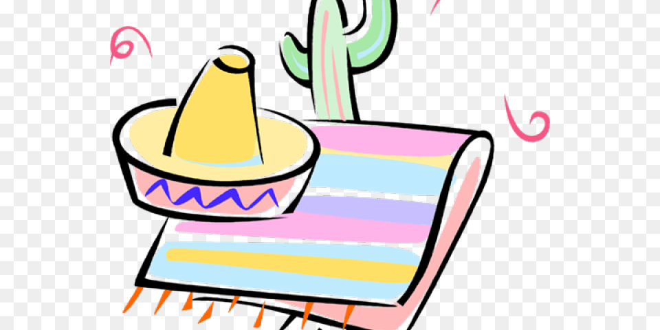 Blanket Clipart Mexican Blanket, Clothing, Hat, Sombrero Free Transparent Png