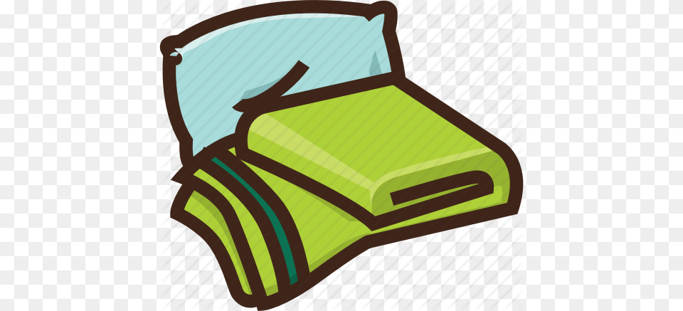 Blanket Hostel Hotel Pillow Sleep Travel Icon, Cushion, Home Decor Free Png