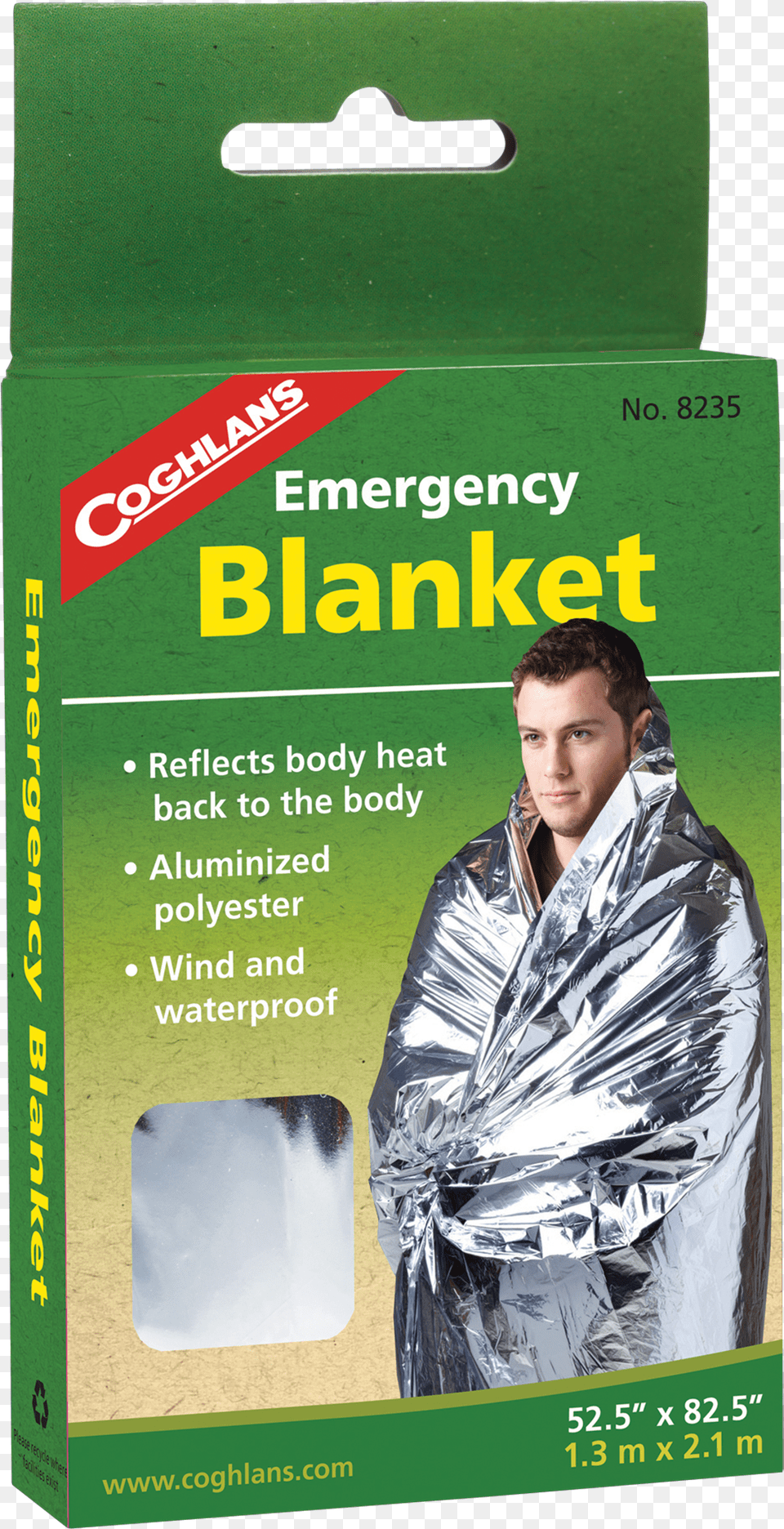 Blankets Coghlans Emergency Blanket, Adult, Aluminium, Clothing, Coat Free Png Download