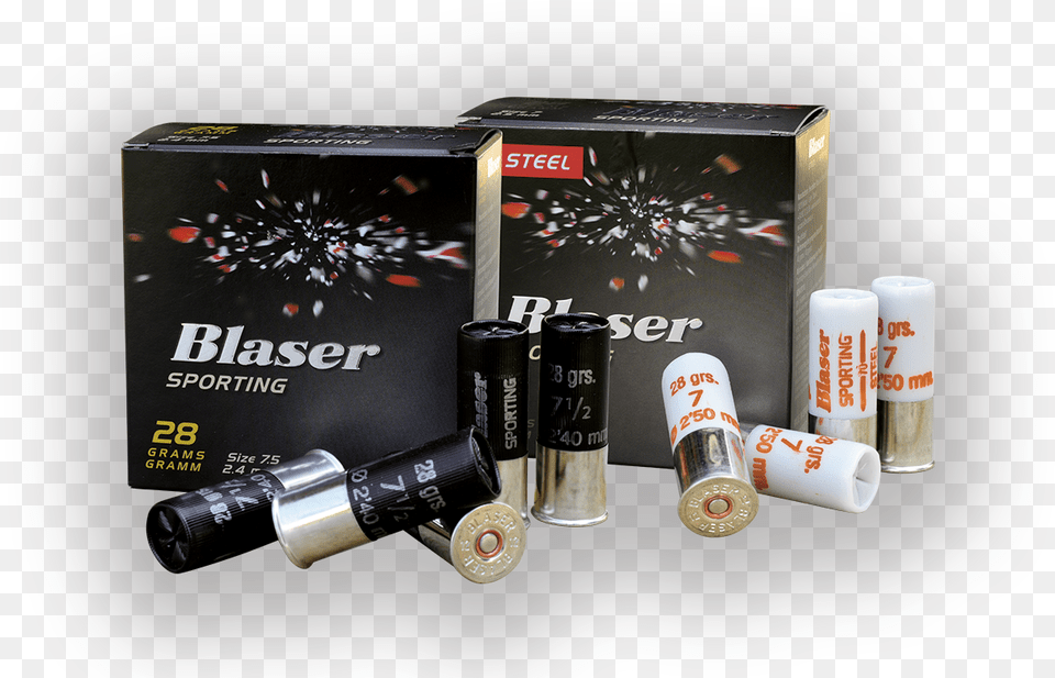 Blaser Sporting Shotshells Are Available With Both, Can, Tin Png