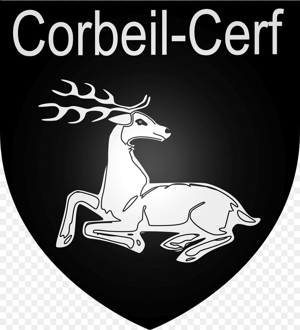 Blason Corbeil Cerf Clipart, Animal, Deer, Mammal, Wildlife Free Png