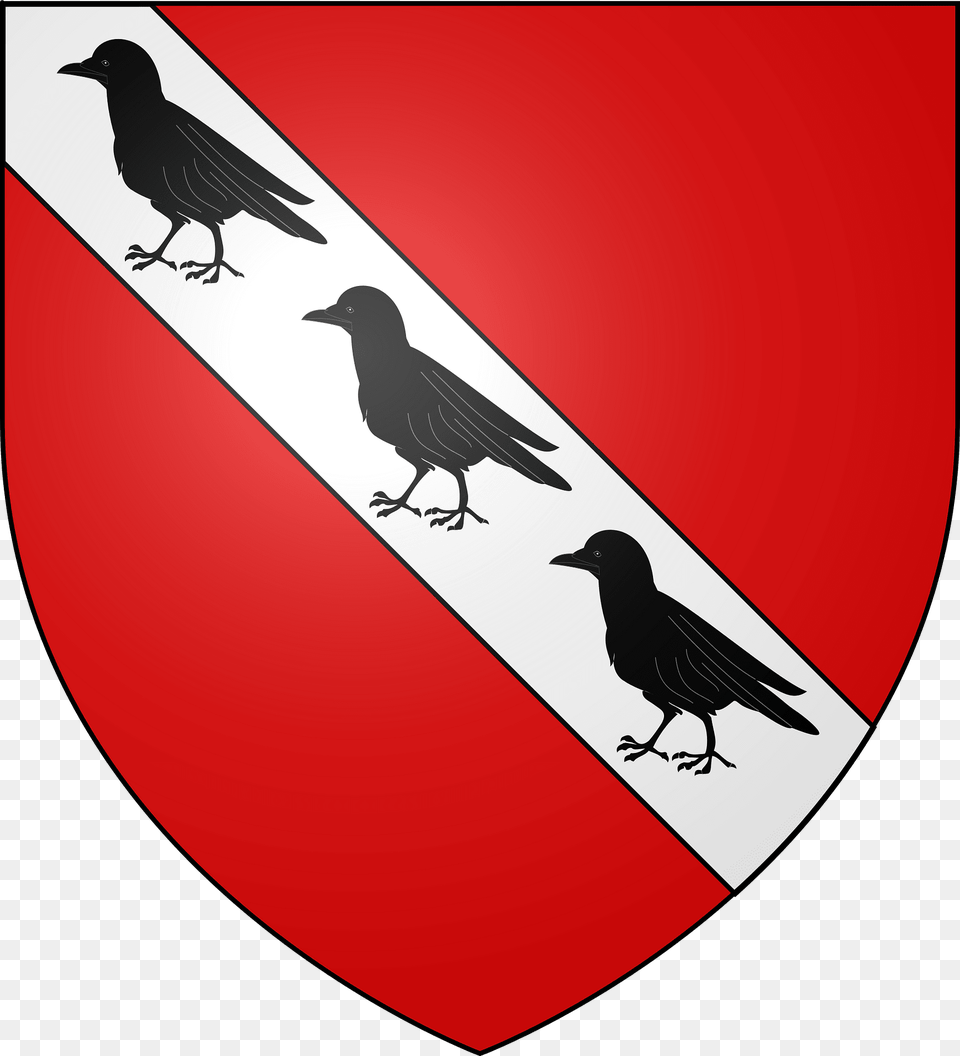 Blason De La Famille Corneillan De Clipart, Animal, Bird, Armor Png