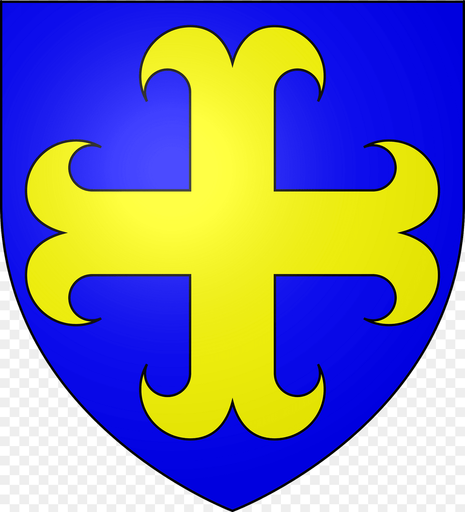 Blason De La Famille De Bourgoing Clipart, Logo, Symbol, Cross Png