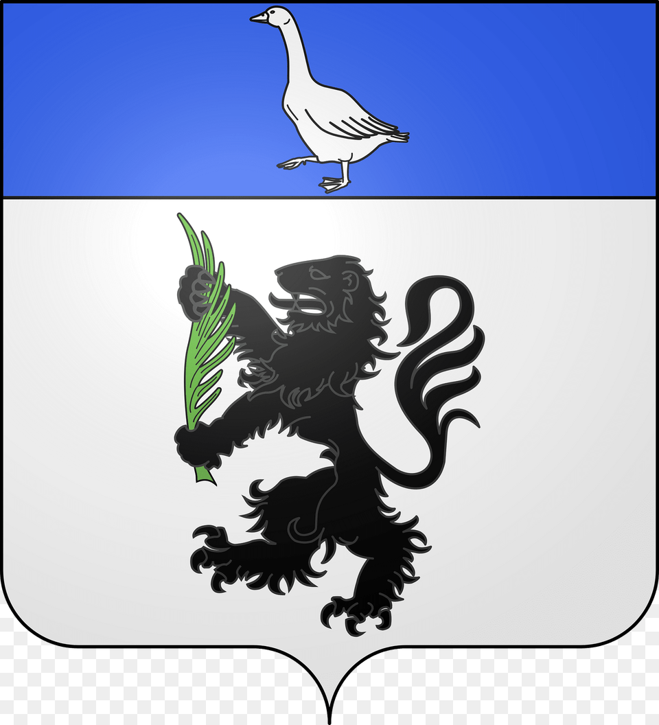 Blason De La Ville D39ancerville 55 Clipart, Animal, Bird, Dinosaur, Reptile Png Image