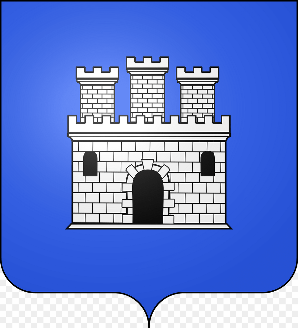 Blason De La Ville D39anduze 30 Clipart, Arch, Architecture, Building, Castle Free Transparent Png