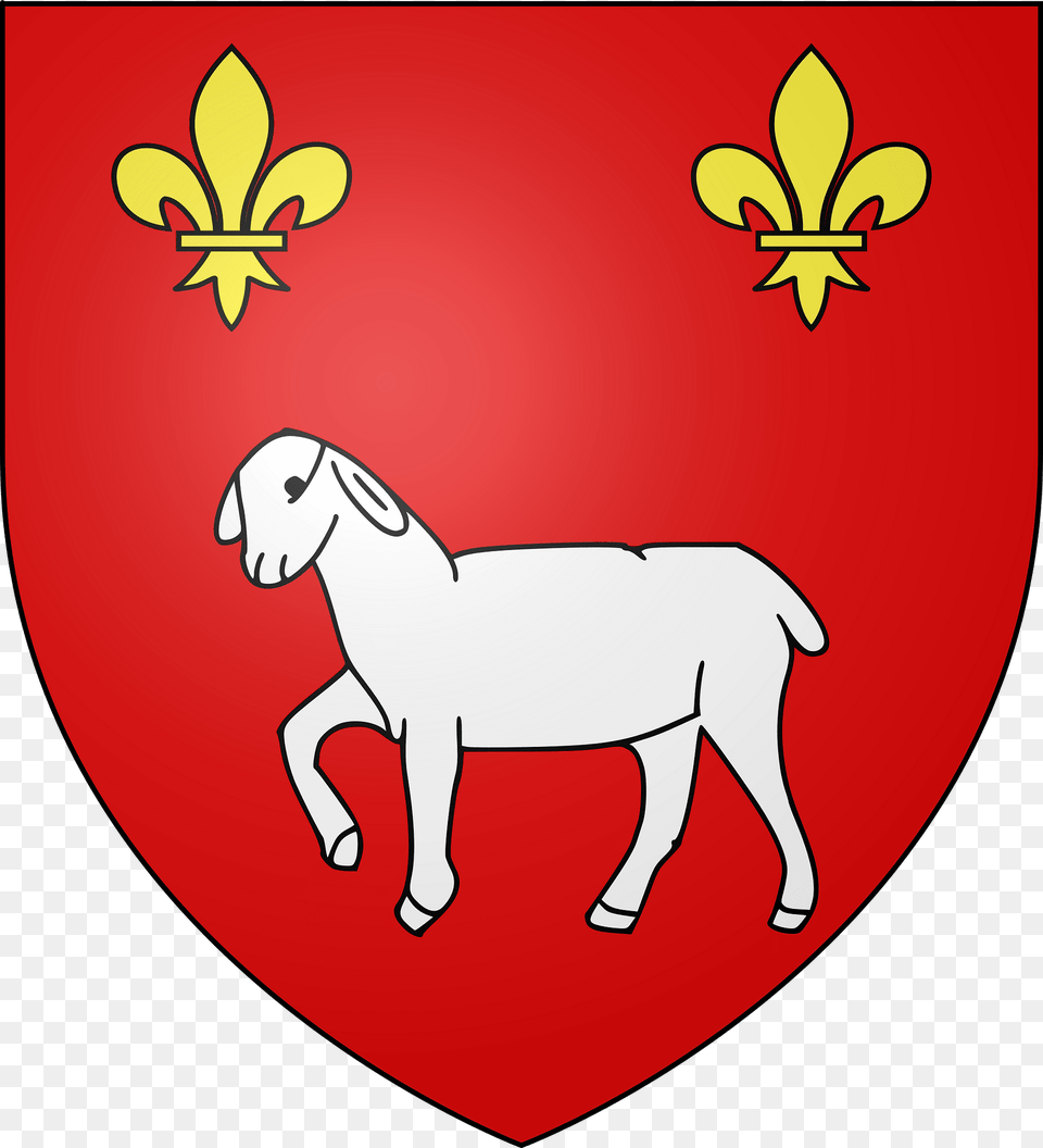 Blason De La Ville D39anjoutey 90 Clipart, Armor, Animal, Mammal, Pig Free Png Download