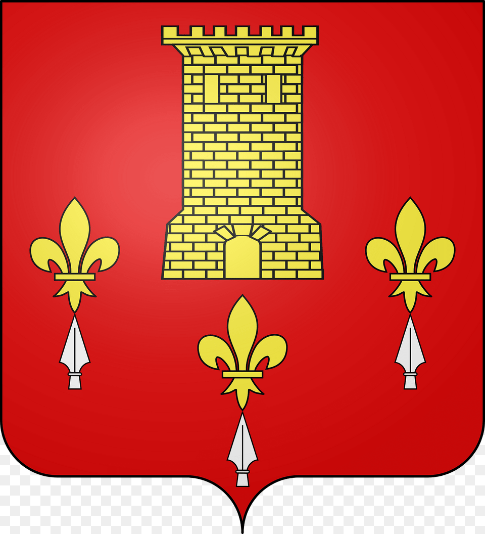 Blason De La Ville D39aurensan Hautes Pyrnes Clipart, Emblem, Symbol, Text, Art Png