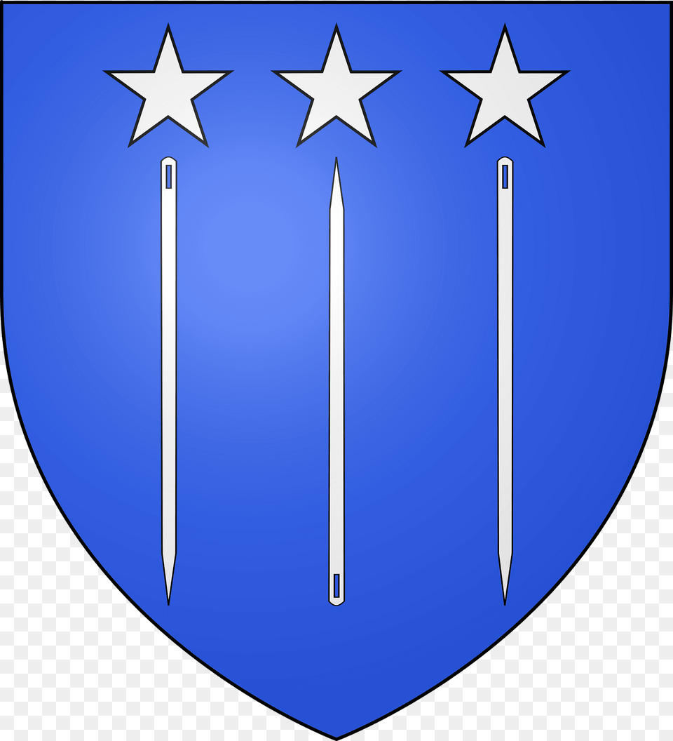 Blason De La Ville D39eguilles 13 Clipart, Armor, Shield, Blade, Dagger Free Png Download