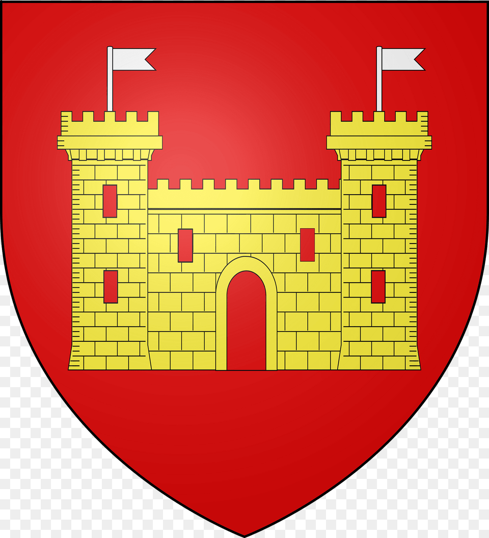 Blason De La Ville D39heiteren 68 Clipart, Architecture, Building, Castle, Fortress Free Png