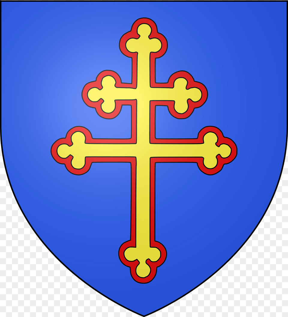 Blason De La Ville D39hsingue 68 Clipart, Cross, Symbol Free Png