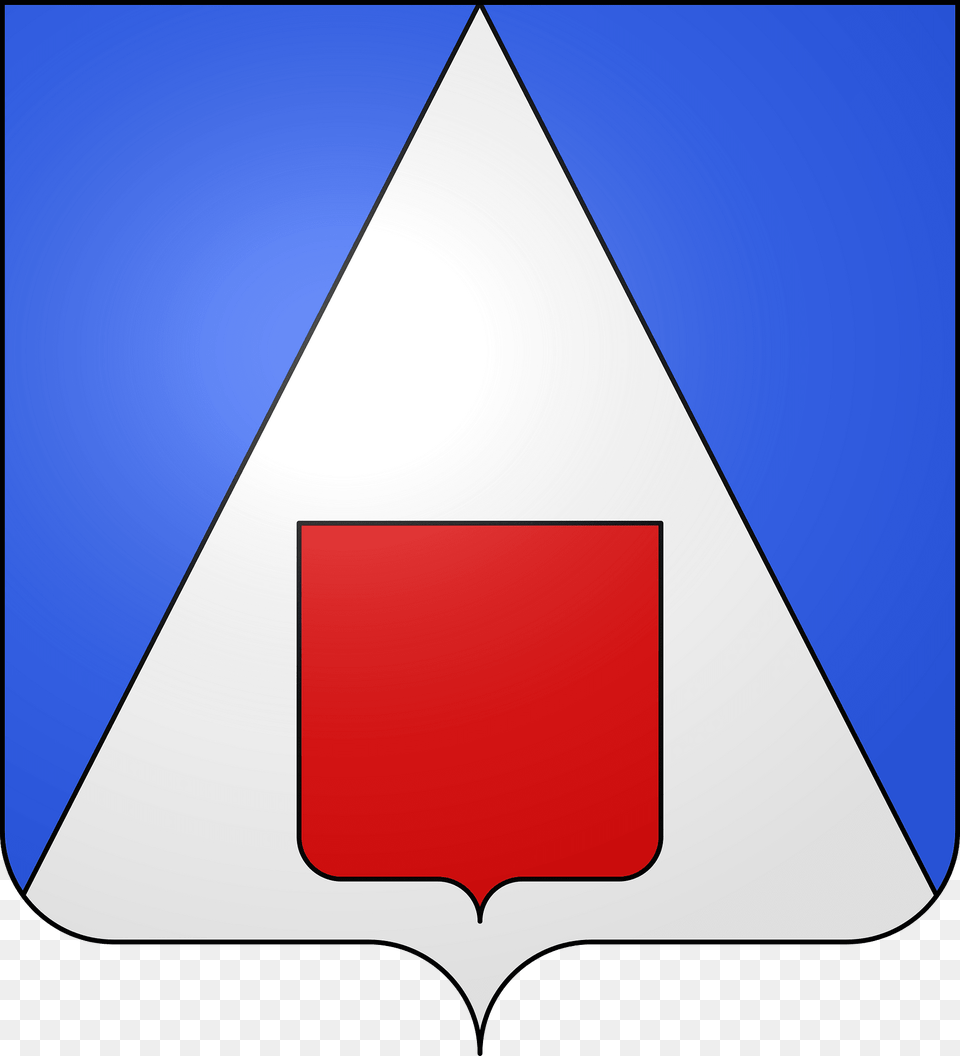 Blason De La Ville De Amelcourt Moselle Clipart, Triangle Free Transparent Png