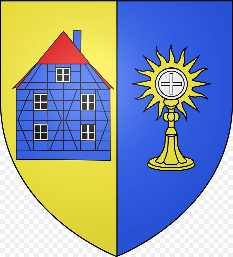 Blason De La Ville De Bellemagny 68 Clipart, Armor, Shield Free Png