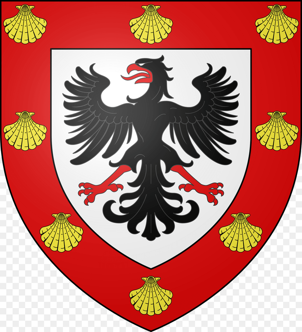 Blason De La Ville De Berg Sur Moselle Moselle Clipart, Armor, Shield, Animal, Bird Png