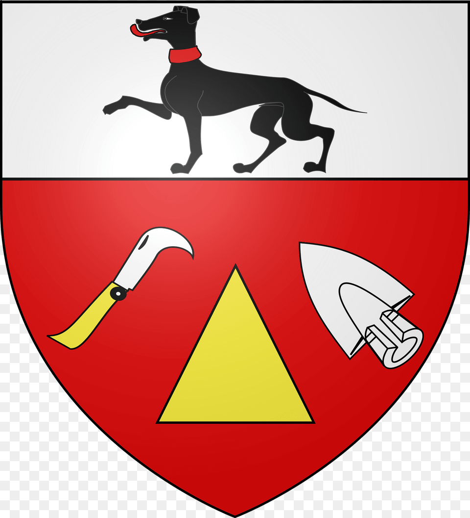 Blason De La Ville De Bergholtz 68 Clipart, Animal, Canine, Dog, Mammal Png Image