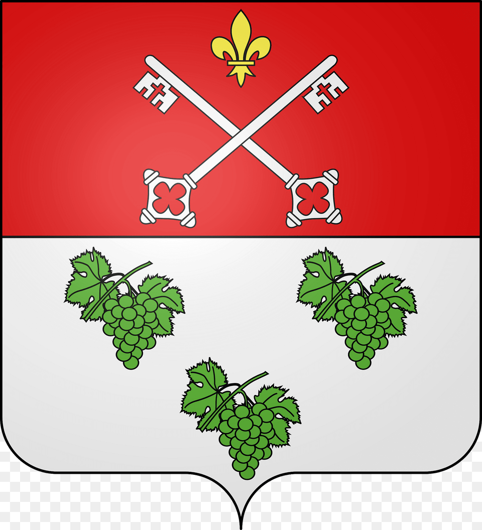 Blason De La Ville De Bouix 21 Clipart, Leaf, Plant, Food, Fruit Free Transparent Png