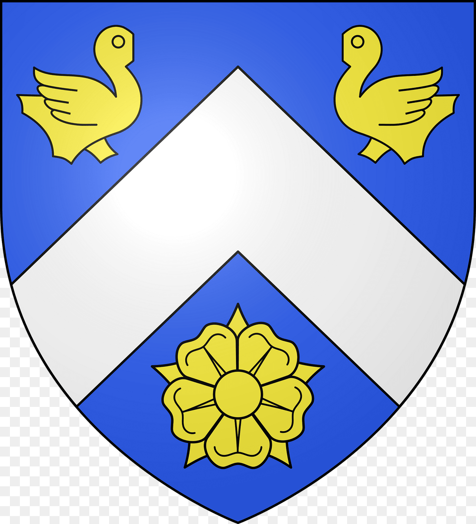 Blason De La Ville De Bousse Moselle Clipart, Armor, Shield, Animal, Bird Png