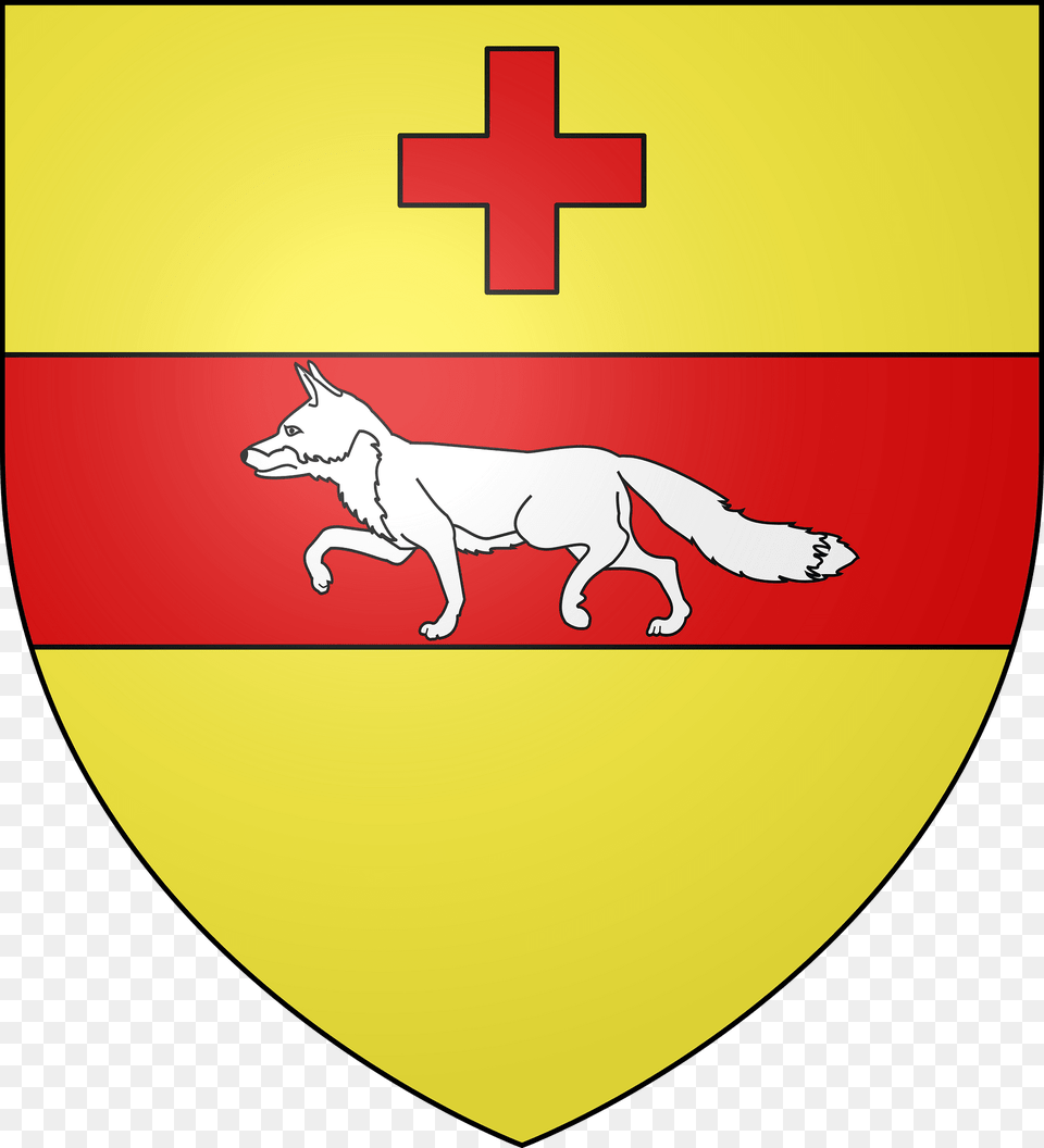 Blason De La Ville De Bouzonville Moselle Clipart, Logo, Animal, Canine, Dog Png Image