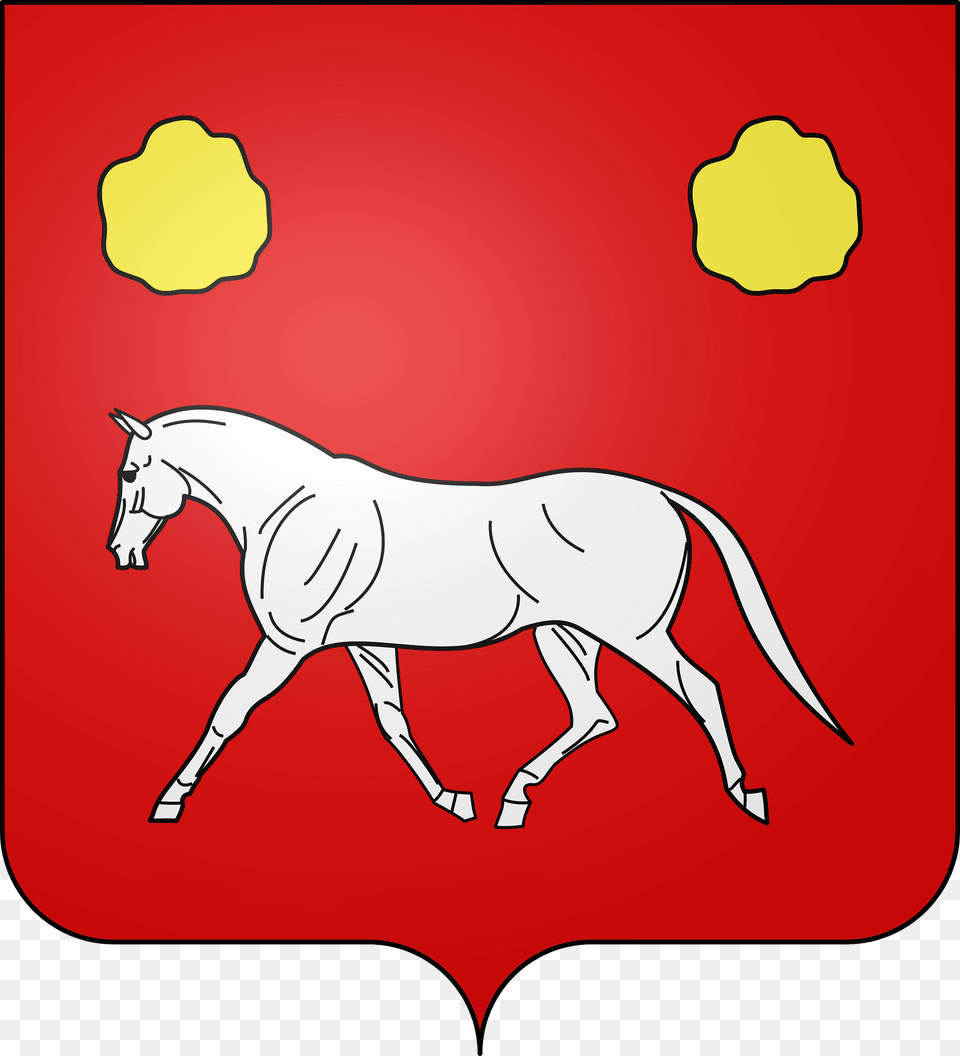 Blason De La Ville De Brig Vintrange Moselle Clipart, Animal, Horse, Mammal, Logo Free Png