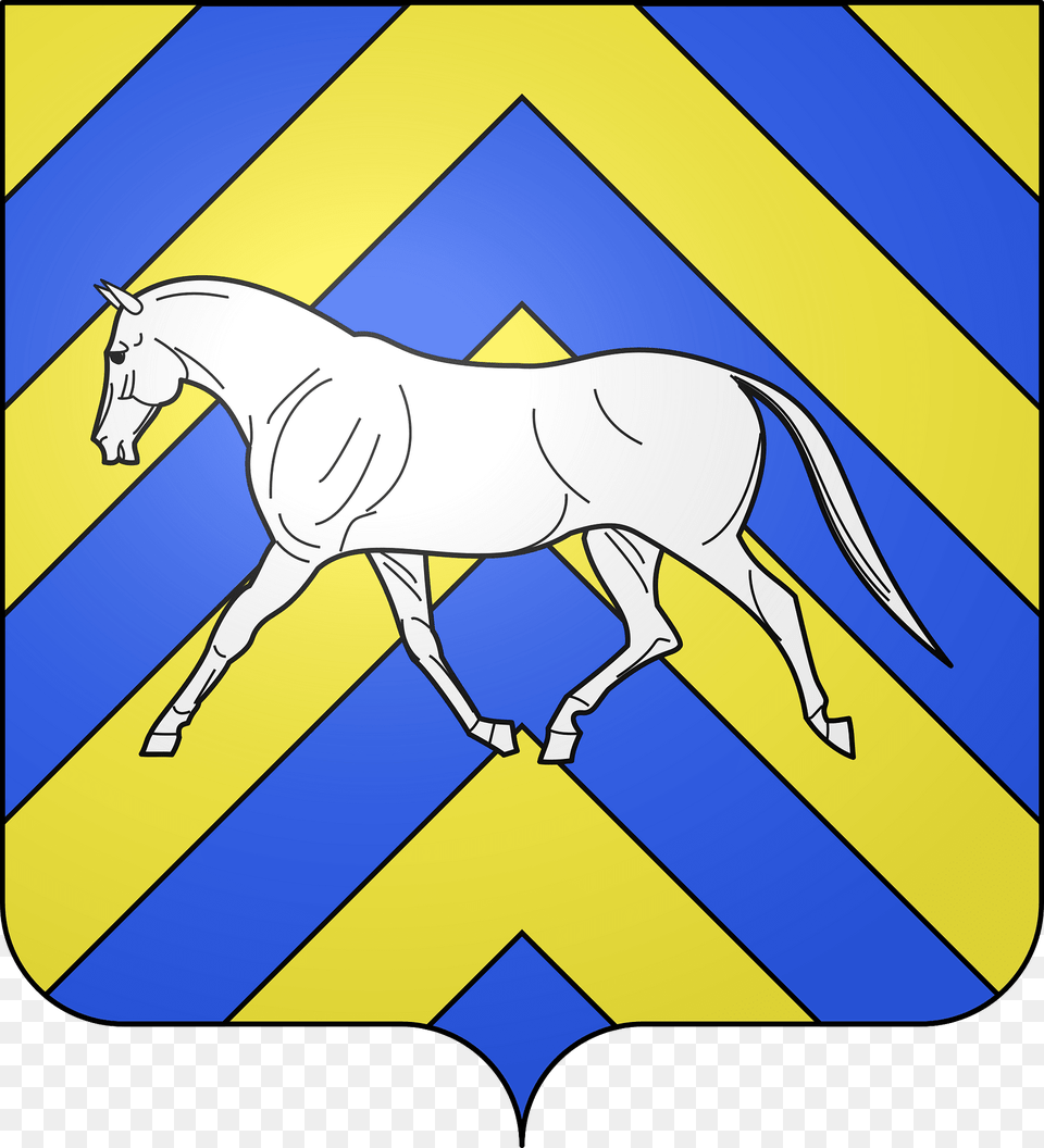 Blason De La Ville De Buchy Moselle Clipart, Armor, Animal, Horse, Mammal Png