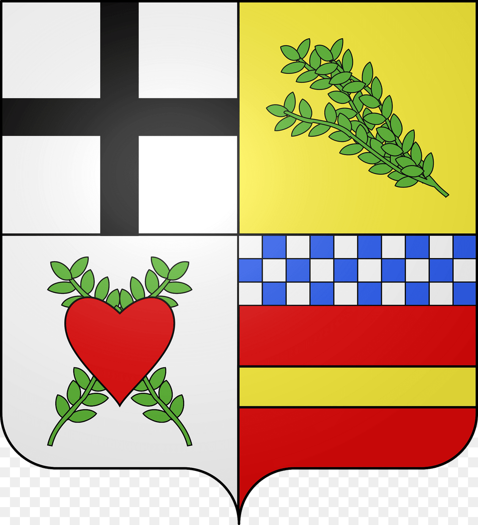 Blason De La Ville De Busseaut 21 Clipart, Plant, Leaf Png Image