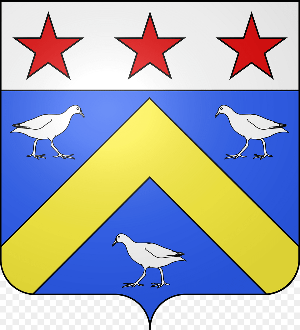 Blason De La Ville De Caissargues 30 Clipart, Symbol, Animal, Bird, Star Symbol Png