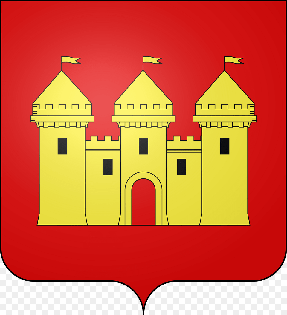 Blason De La Ville De Candes Saint Martin 37 Clipart, Architecture, Building, Castle, Fortress Free Png