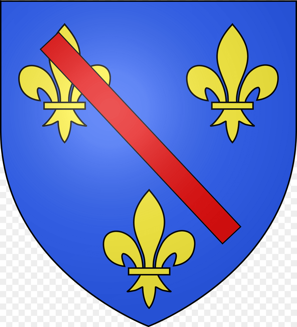 Blason De La Ville De Champigny Sur Veude 37 Clipart, Armor, Shield Free Png