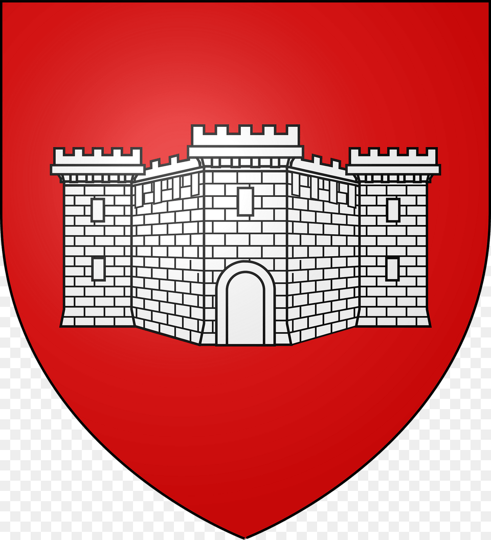 Blason De La Ville De Chteau Renault 37 Clipart, Architecture, Building, Castle, Fortress Free Png Download