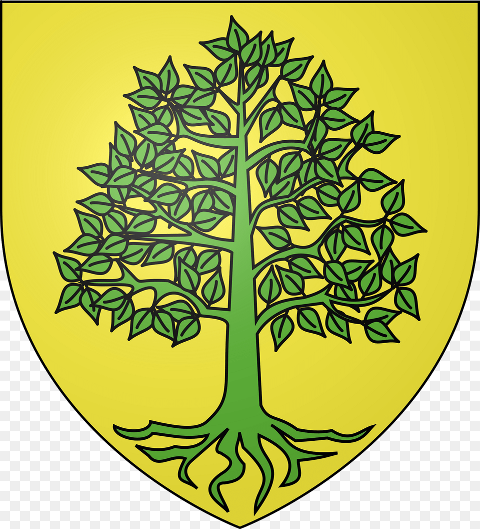 Blason De La Ville De Chtenois 67 Clipart, Leaf, Plant, Potted Plant Png