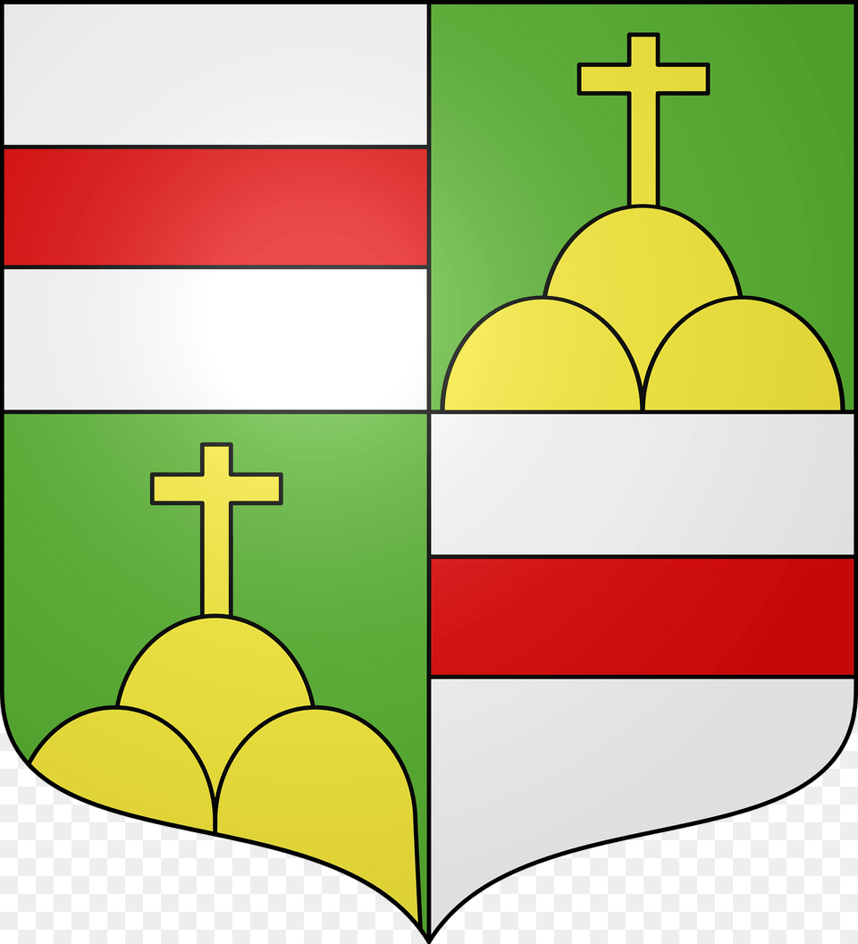 Blason De La Ville De Erstroff Moselle Clipart, Cross, Symbol Png Image