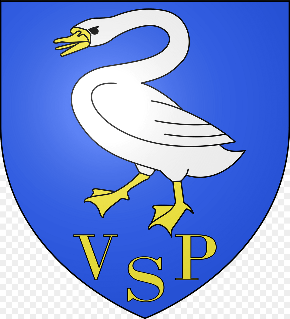 Blason De La Ville De Folgensbourg 68 Clipart, Animal, Bird, Waterfowl, Fish Png Image