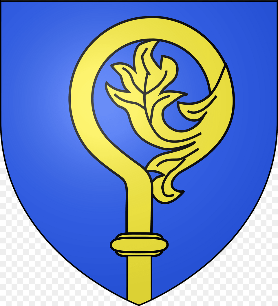 Blason De La Ville De Galfingue 68 Clipart, Light, Gold Free Transparent Png