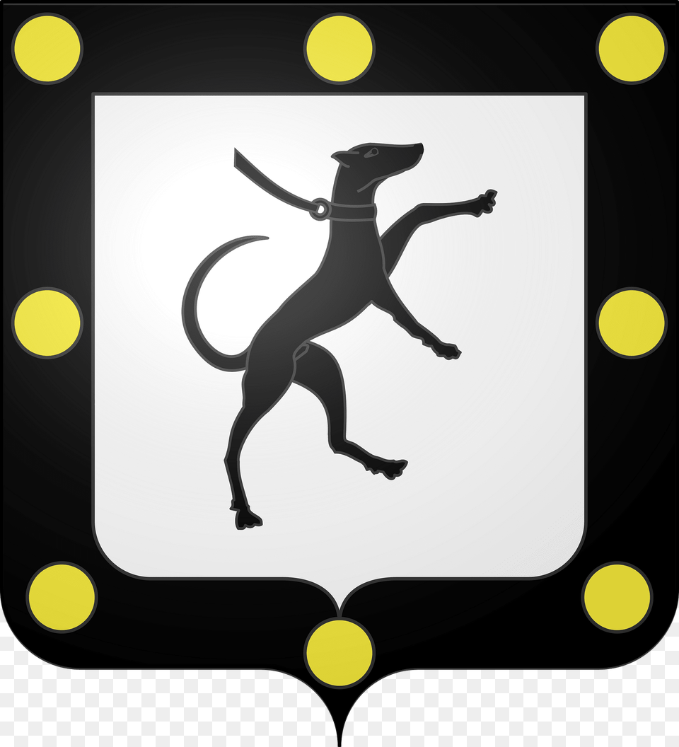 Blason De La Ville De Guchan Hautes Pyrnes Clipart, Logo, Animal, Canine, Dog Free Png