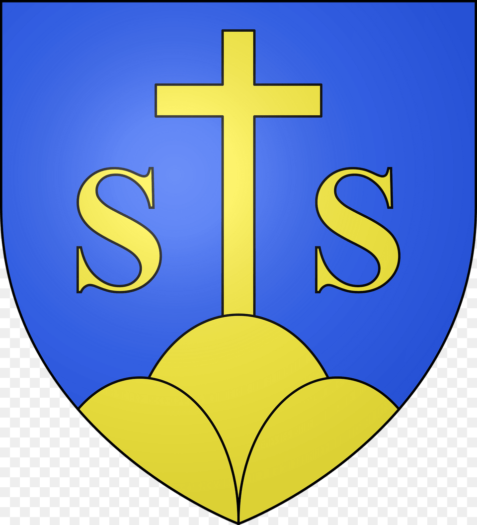 Blason De La Ville De Halstroff Moselle Clipart, Cross, Symbol Free Transparent Png