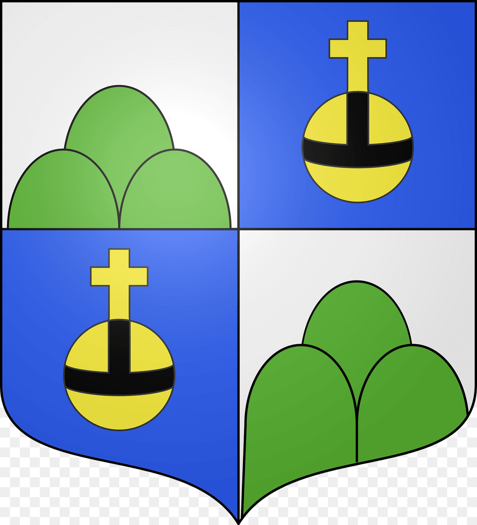 Blason De La Ville De Harprich Moselle Clipart, Cross, Symbol Png