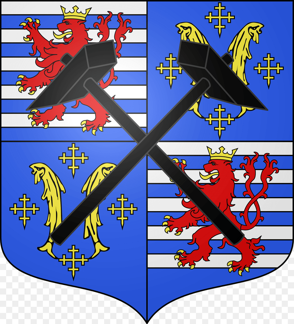 Blason De La Ville De Hayange Moselle Clipart, Armor Free Transparent Png