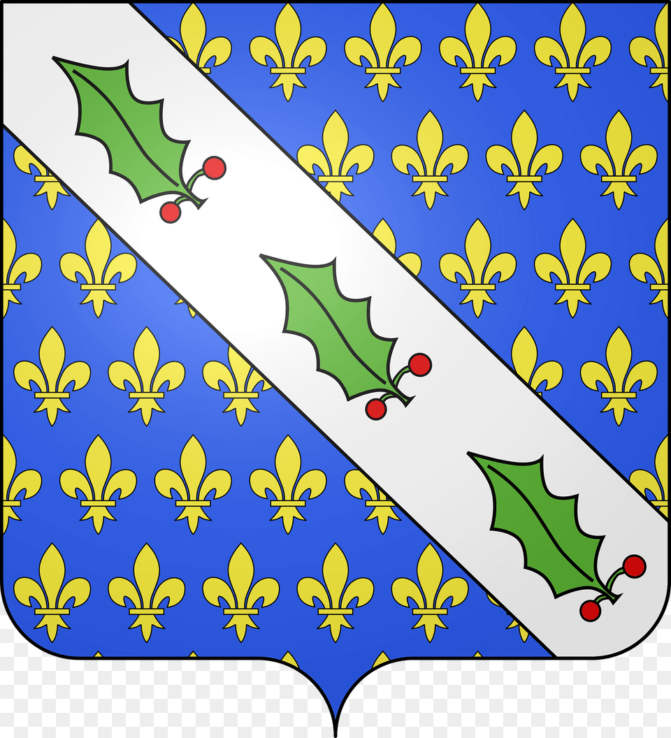 Blason De La Ville De Hilsprich Moselle Clipart, Leaf, Plant, Pattern Png Image