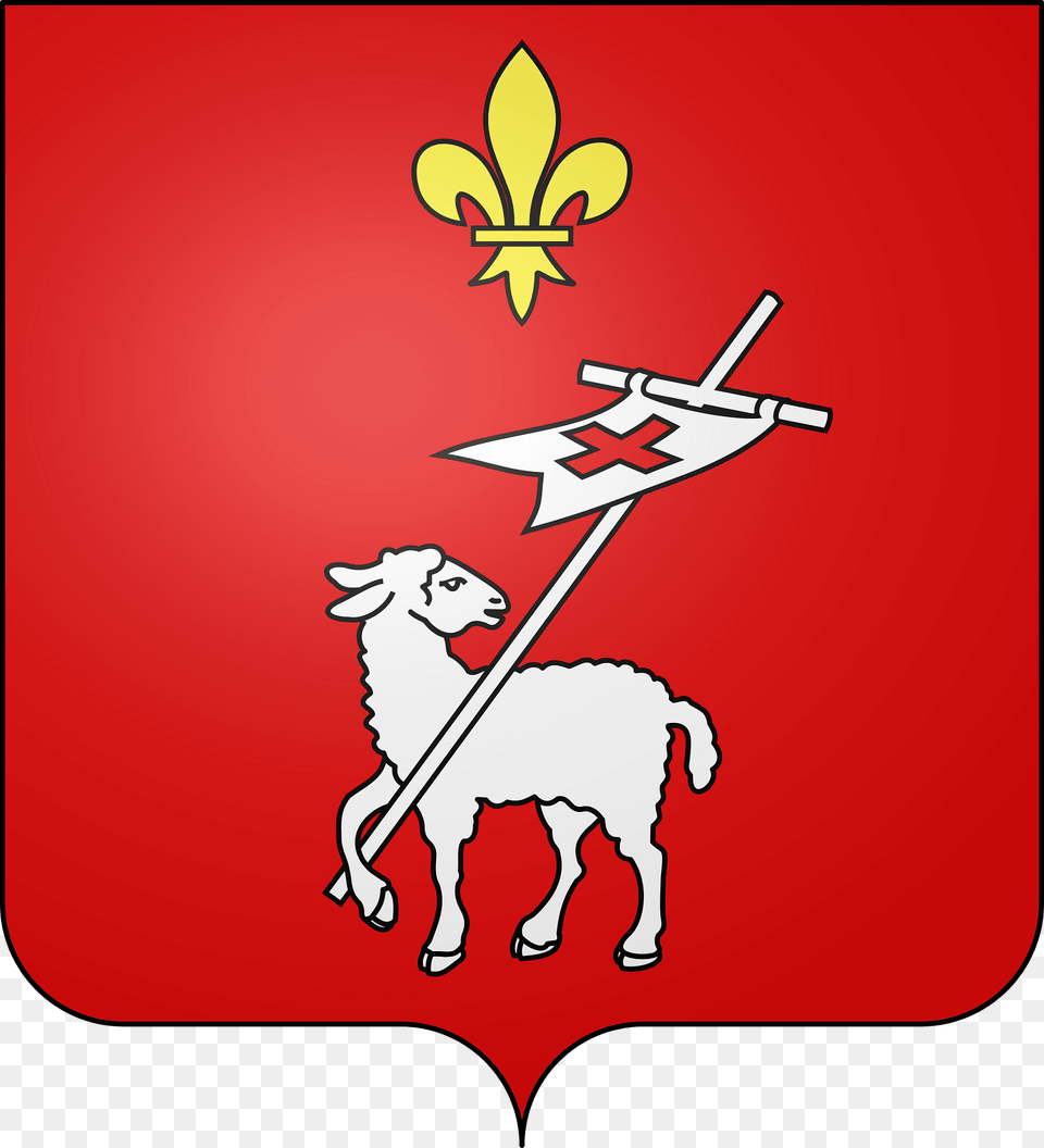 Blason De La Ville De Holacourt Moselle Clipart, Animal, Cattle, Cow, Livestock Free Png Download